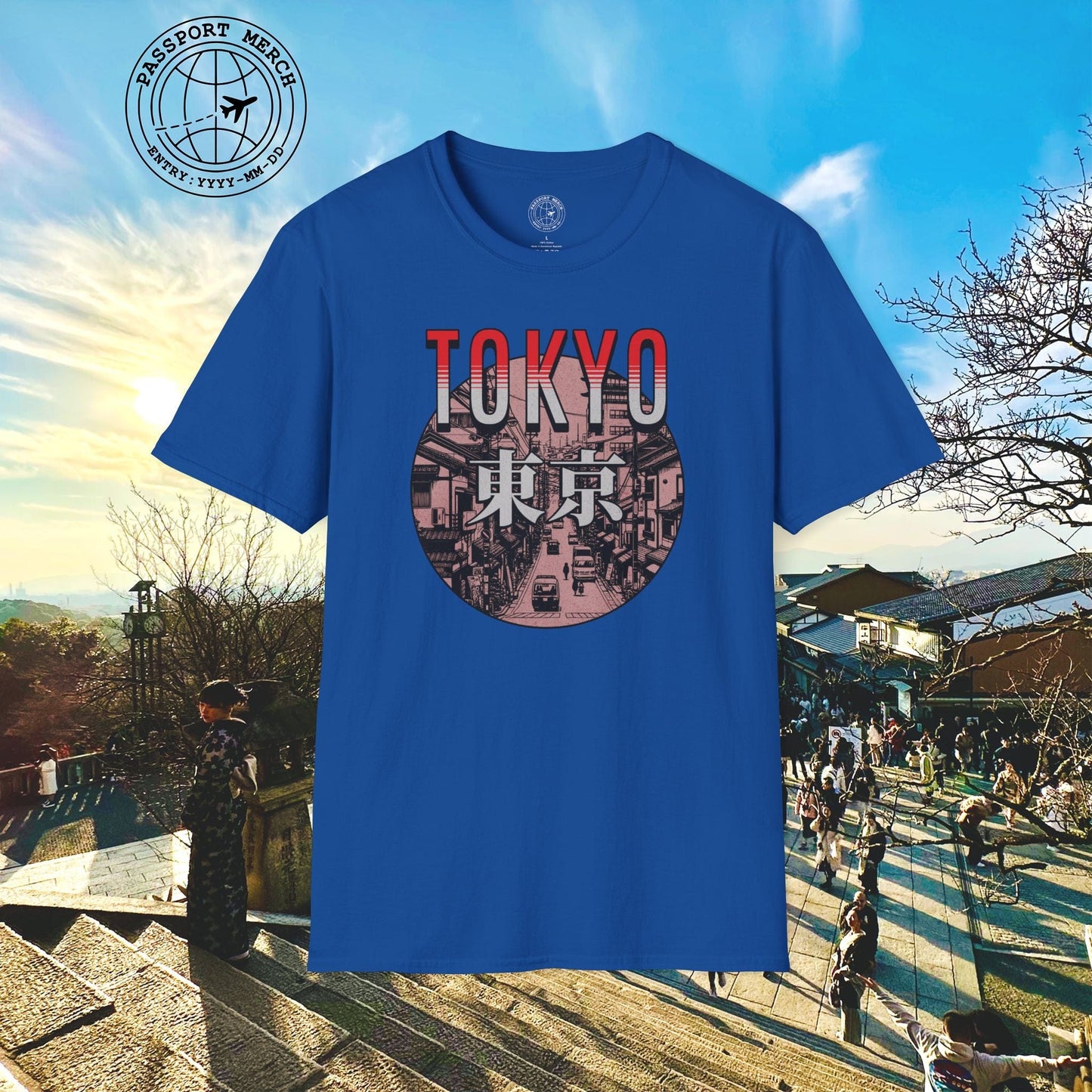 Vintage Streets of Tokyo Japan T-Shirt