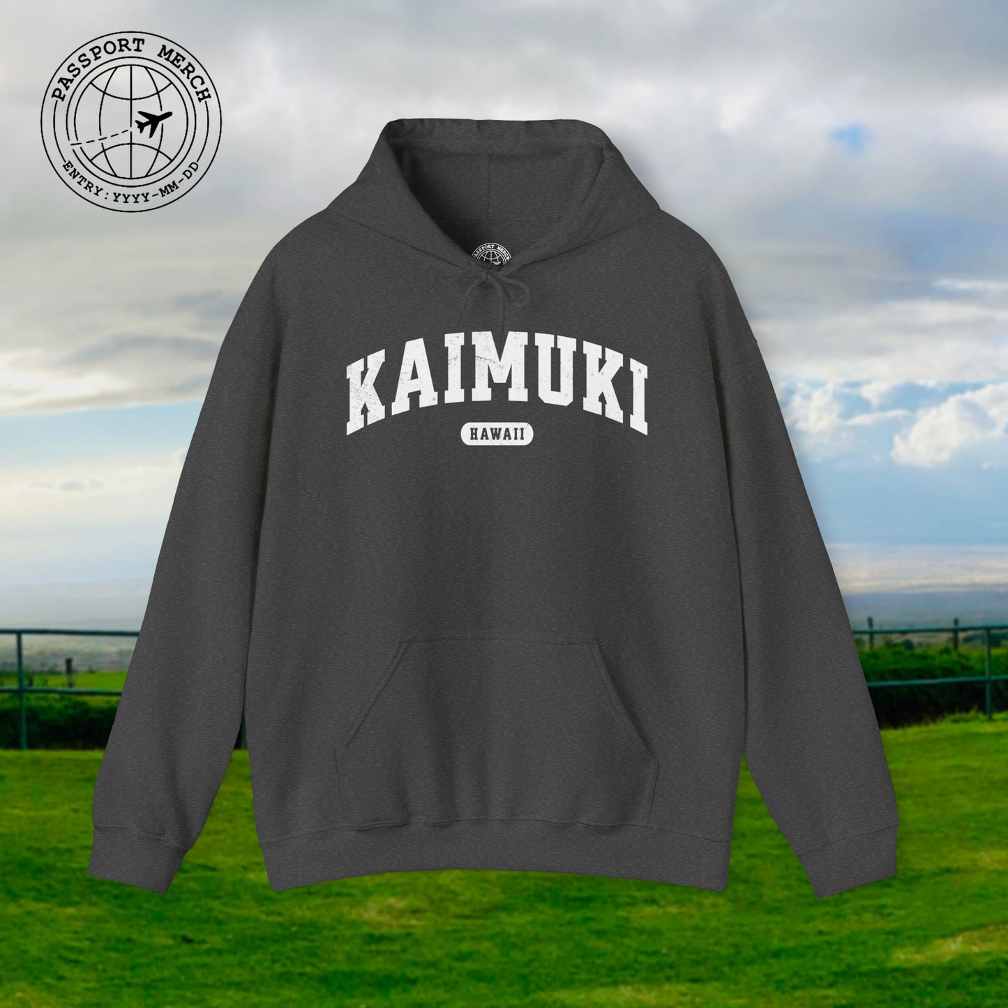 Classic Athletic, Kaimuki, Hawaii (Fan Service) Hoodie