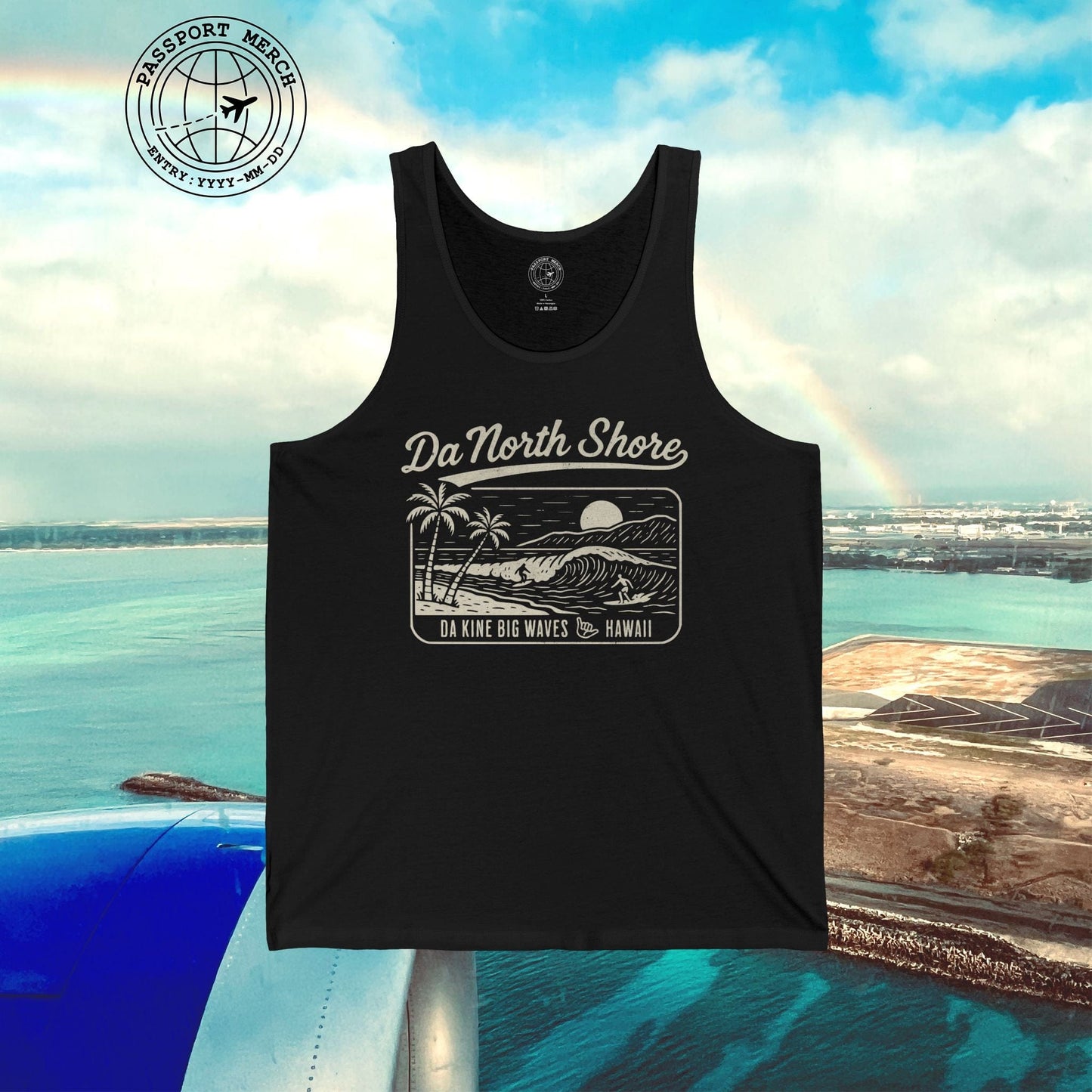 Da North Shore - Da Kine Big Waves, Hawaii Tank Top