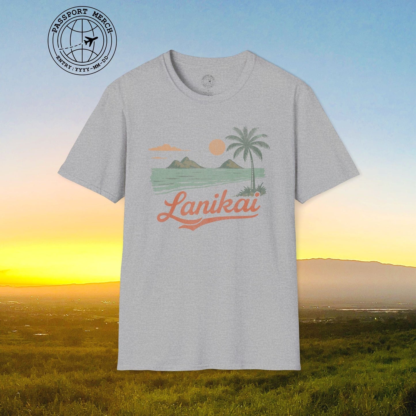 Vintage Lanikai, Oahu, Hawaii T-Shirt