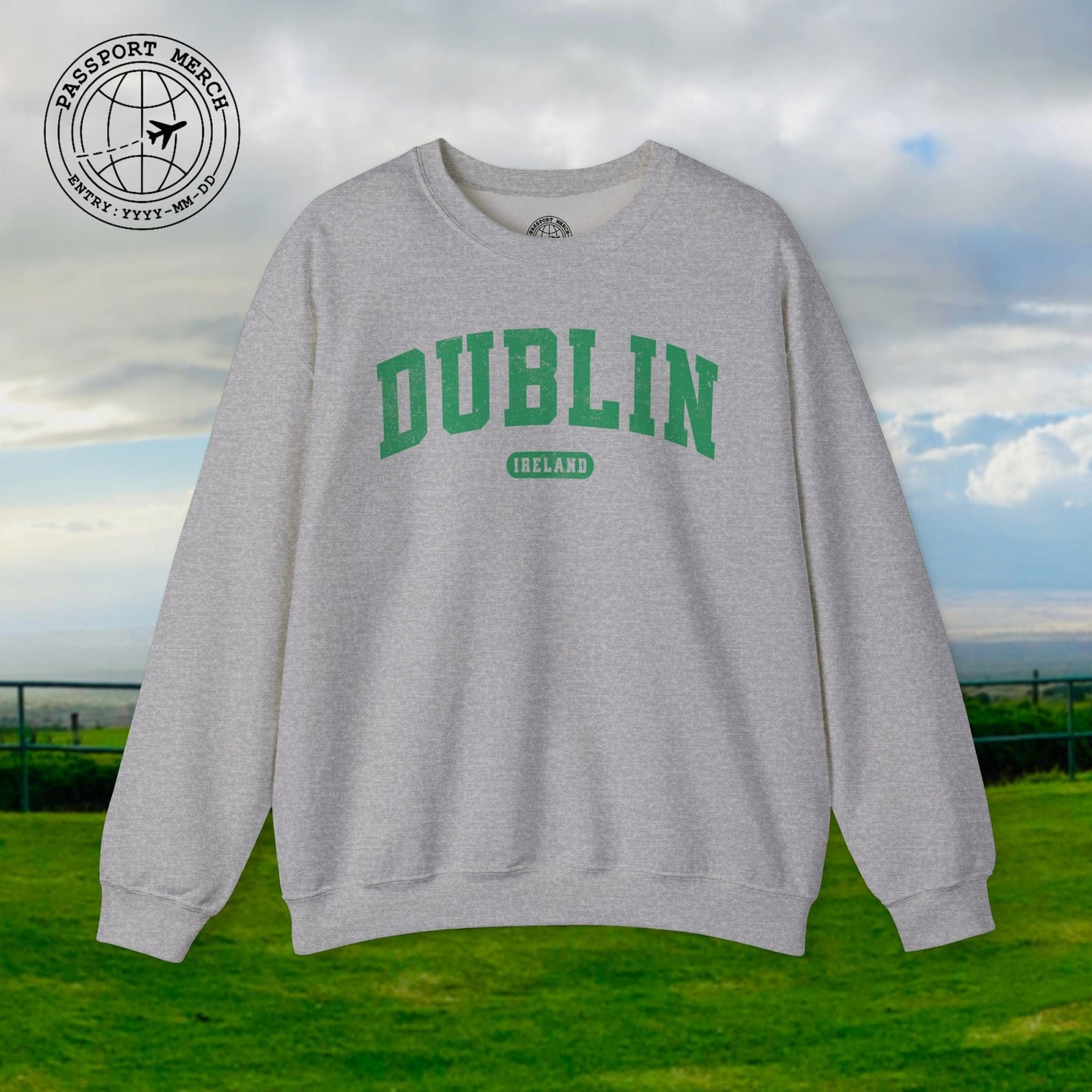 Classic Athletic (Bucket List Edition), Dublin, Ireland Crewneck