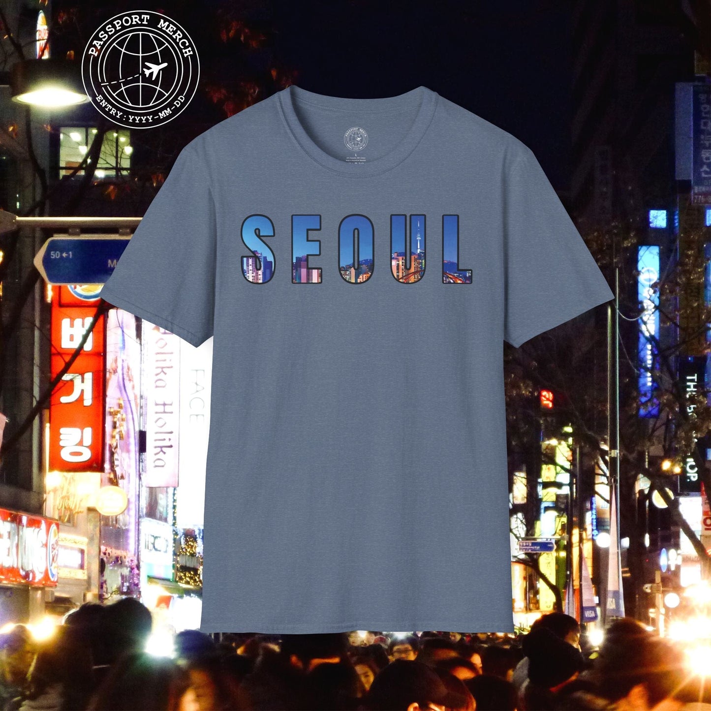 City Window Seoul Korea T-Shirt