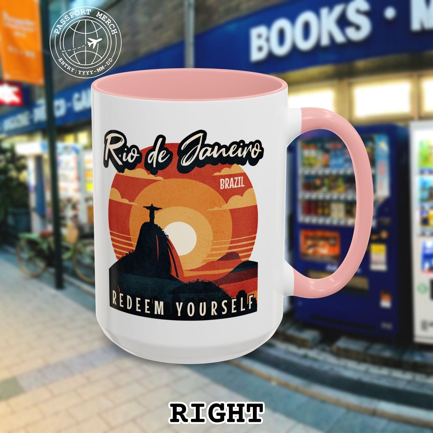 Redeem Yourself Rio de Janeiro Brazil 15oz Mug