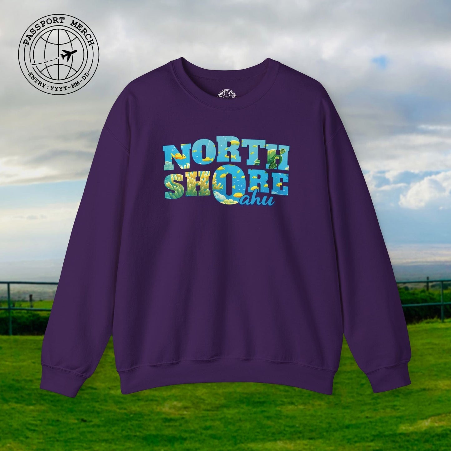 Underwater Dreams, North Shore Oahu, Hawaii Crewneck