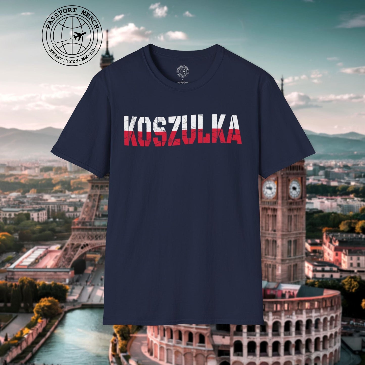 T-Shirt that says T-Shirt in Polish