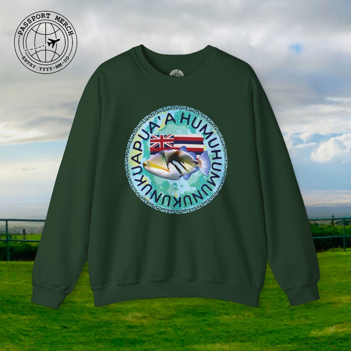 Humuhumunukunukuapua'a, Hawaii Crewneck