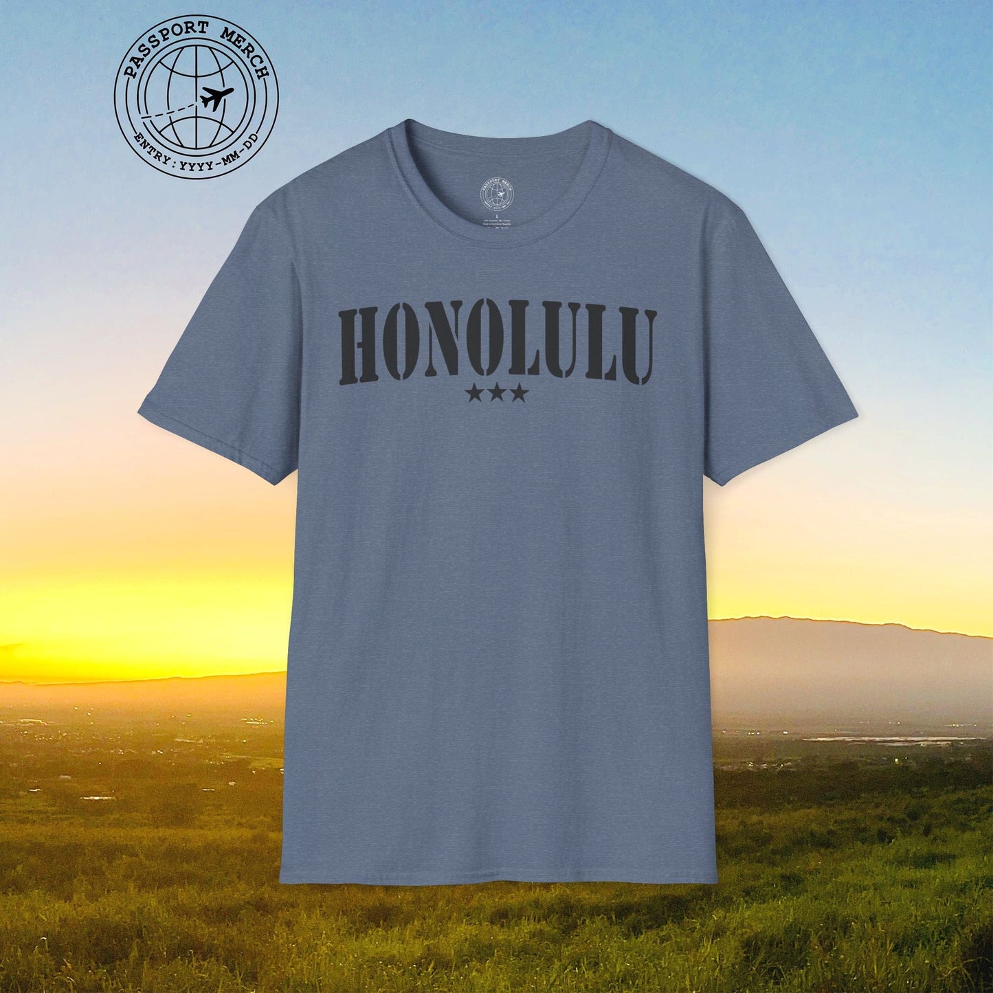 Classic Military, Honolulu, Hawaii T-Shirt