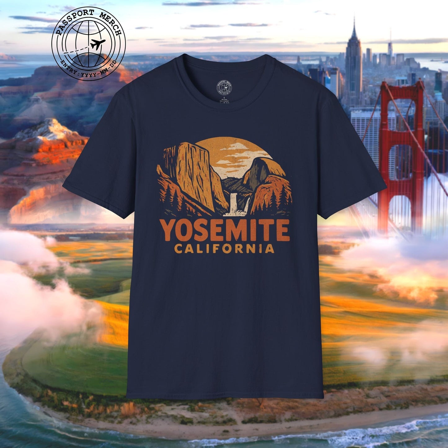 Yosemite, California - 80's Vintage T-Shirt