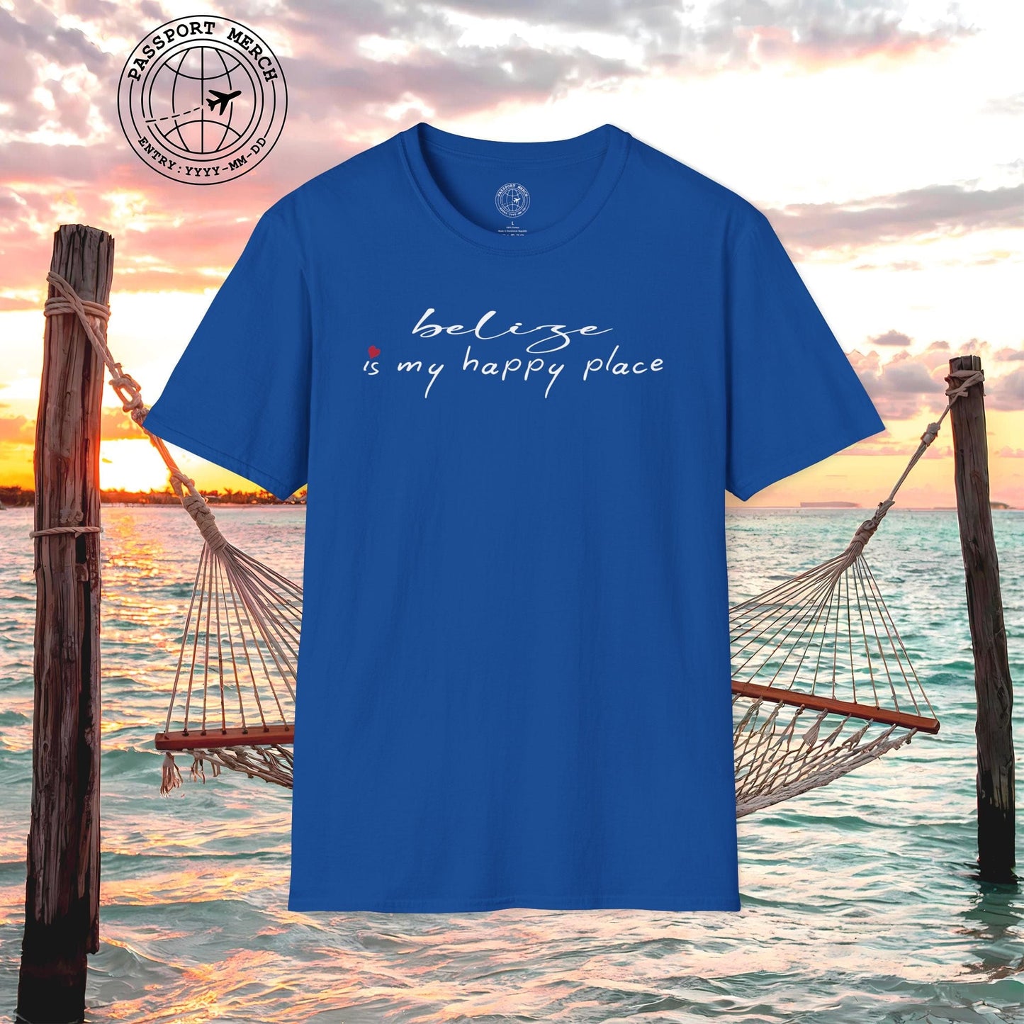 Belize is my happy place T-Shirt