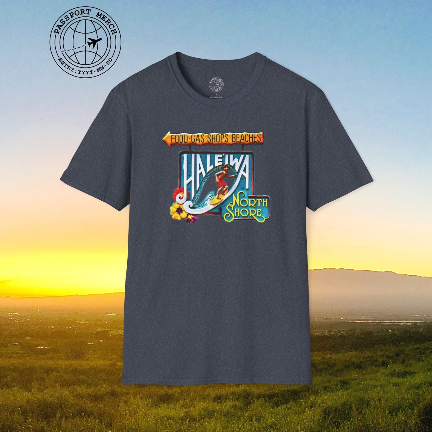 Signs of Wanderlust, Hale'iwa (North) Oahu, Hawaii T-Shirt