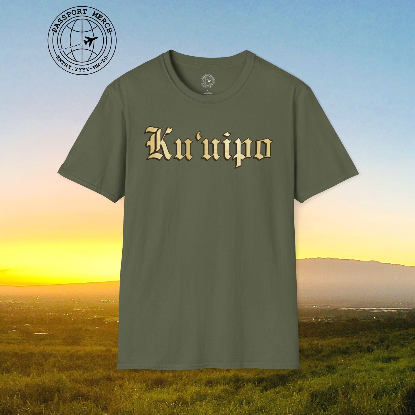 24-Karat Gold Ku'uipo (Hawaiian Jewelry Style) T-Shirt