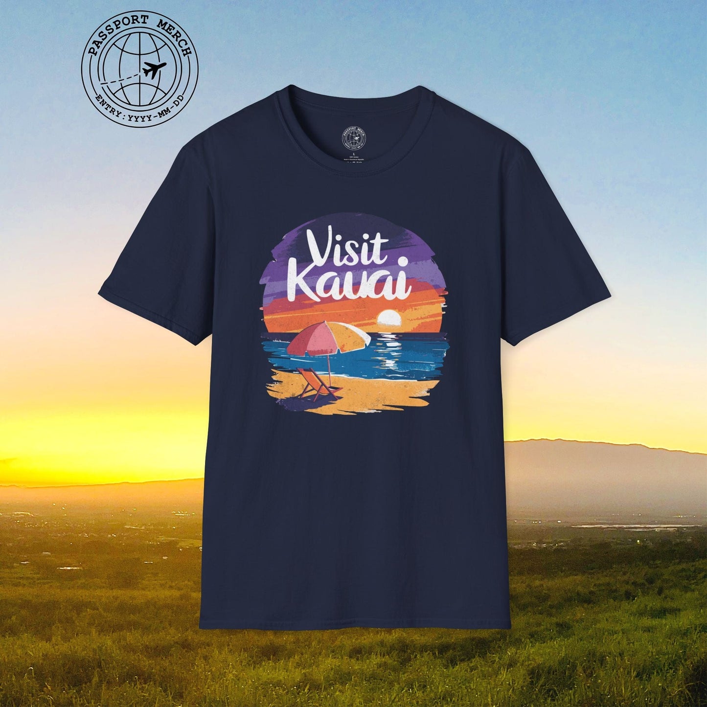 Retro Visit Kauai Hawaii T-Shirt