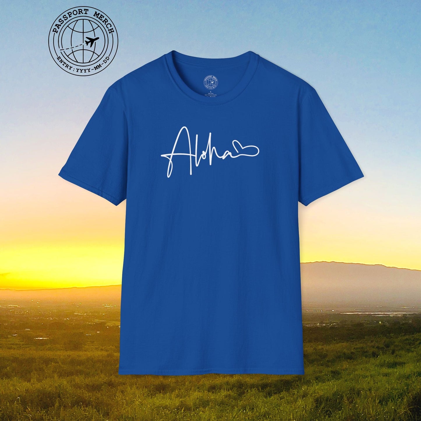 Aloha Heart Signature, Hawaii T-Shirt