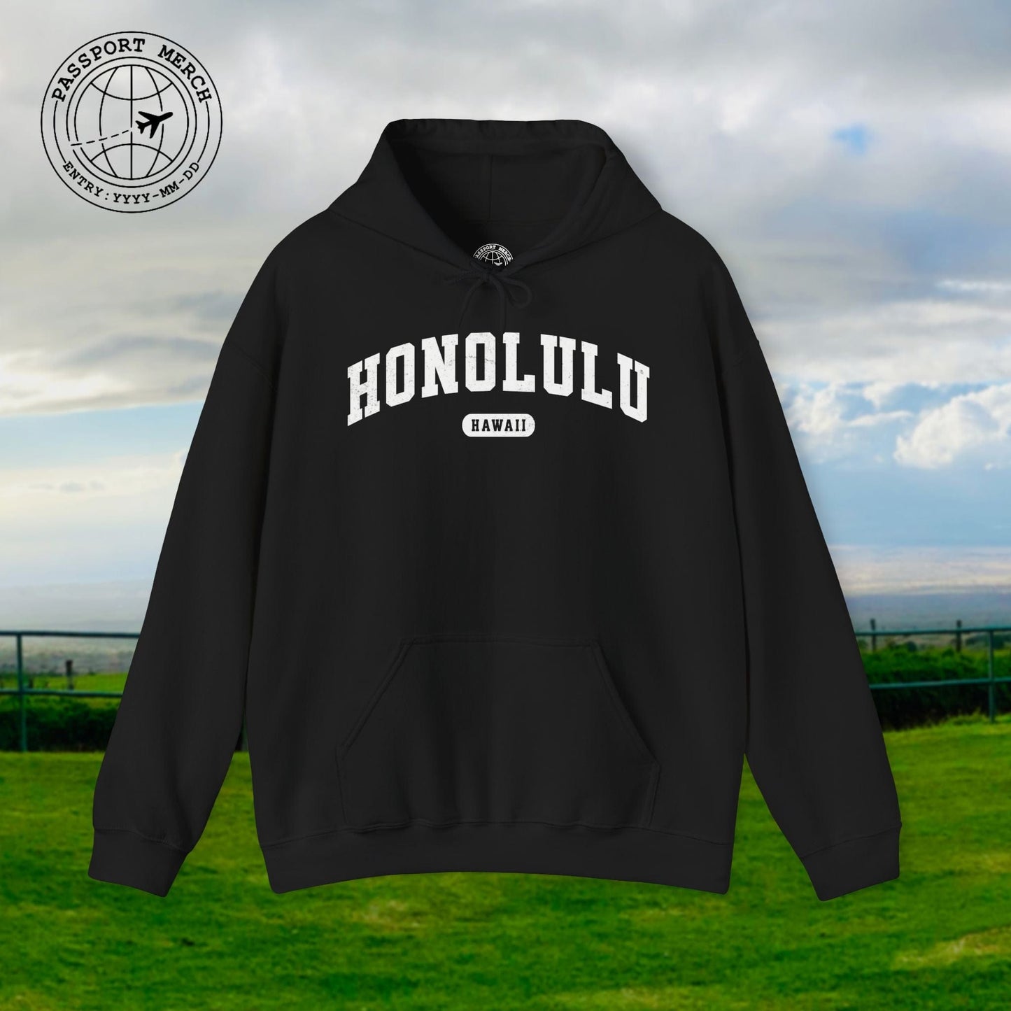 Classic Athletic, Honolulu, Hawaii (Fan Service) Hoodie