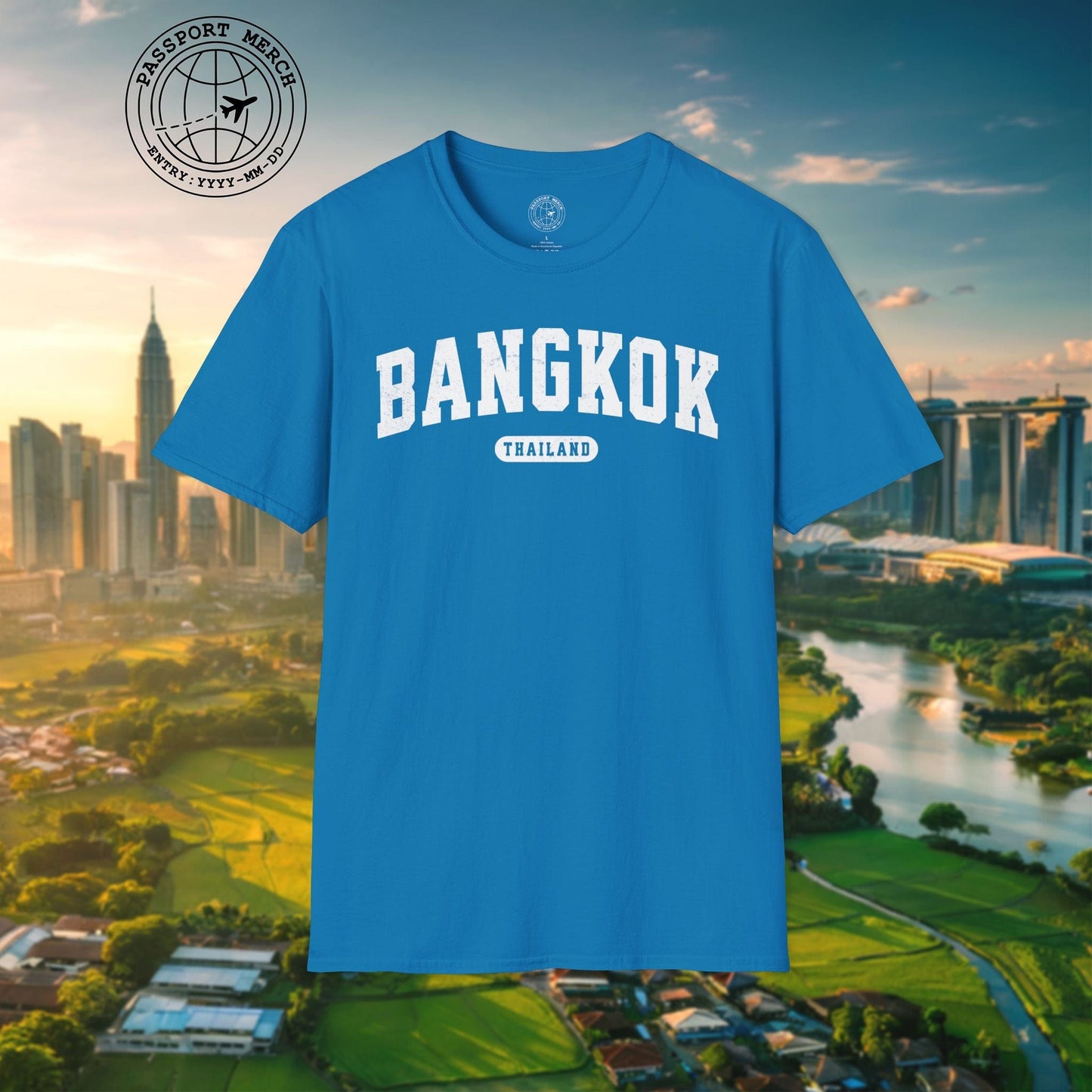 Classic Athletic (Bucket List Edition), Bangkok, Thailand T-Shirt