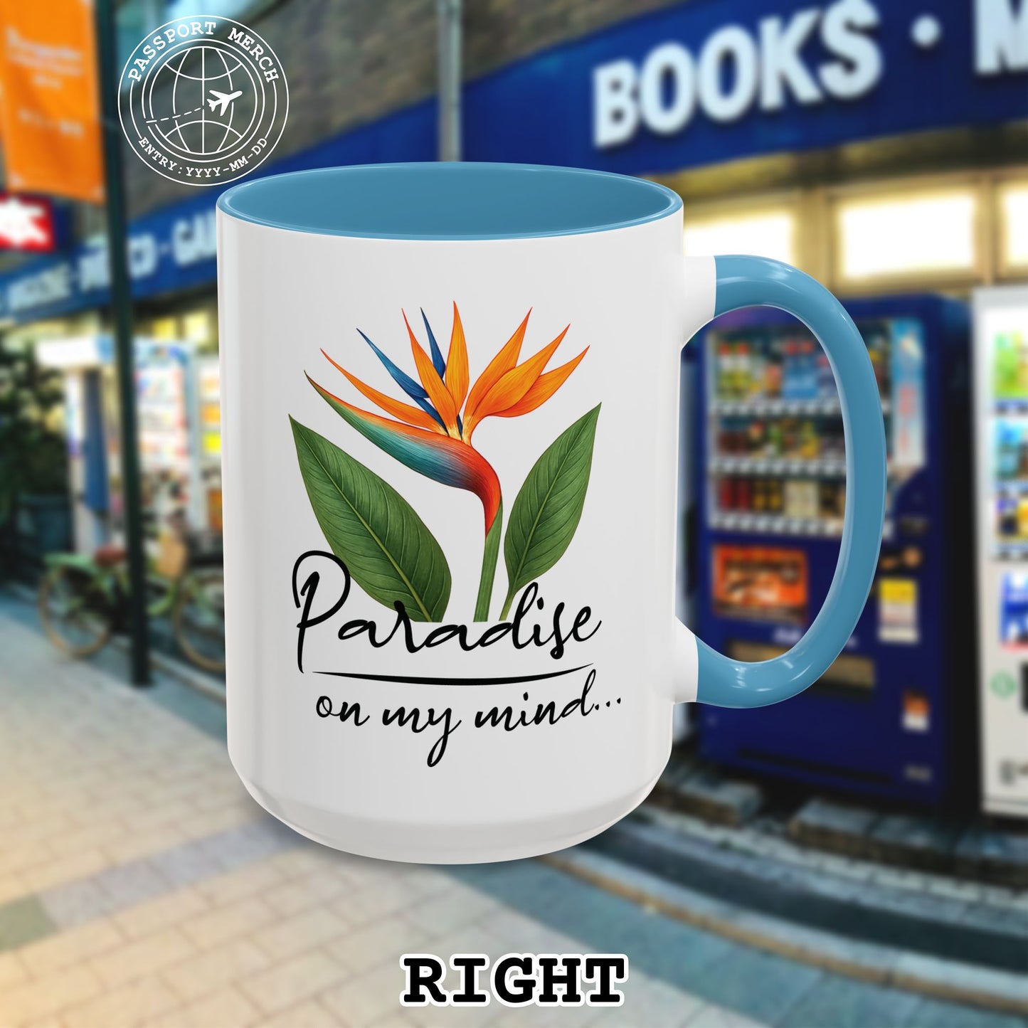 Paradise on My Mind, Hawaii 15oz Mug