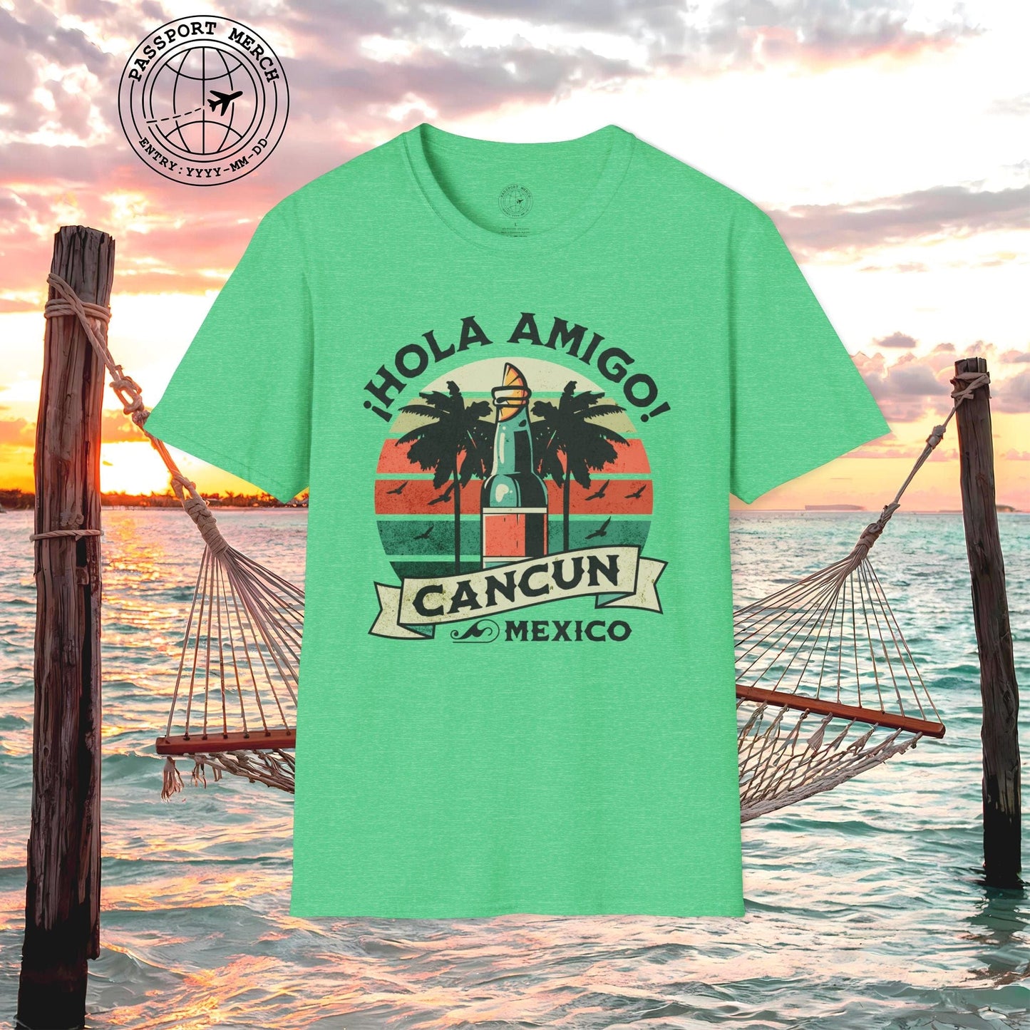 Hola Amigo Cancun Mexico T-Shirt