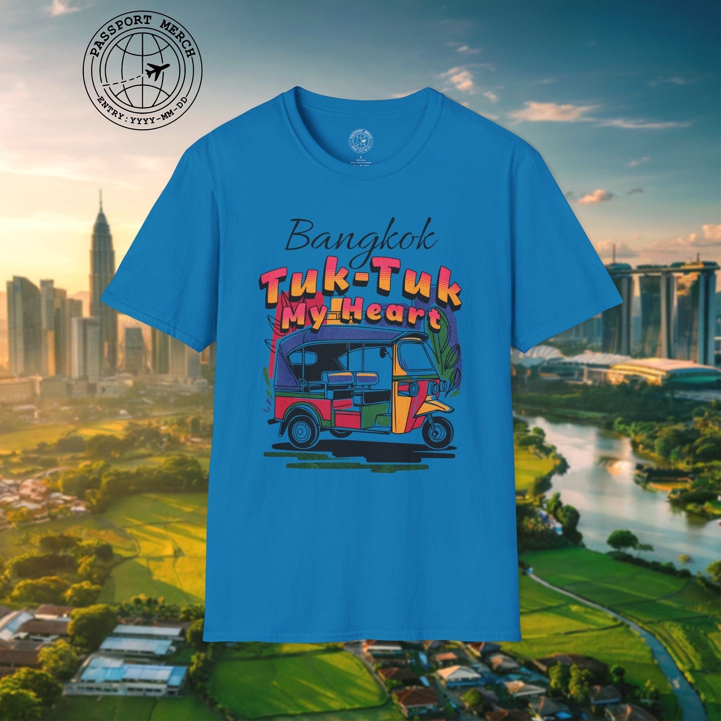 Bangkok Tuk-Tuk My Heart Thailand T-Shirt