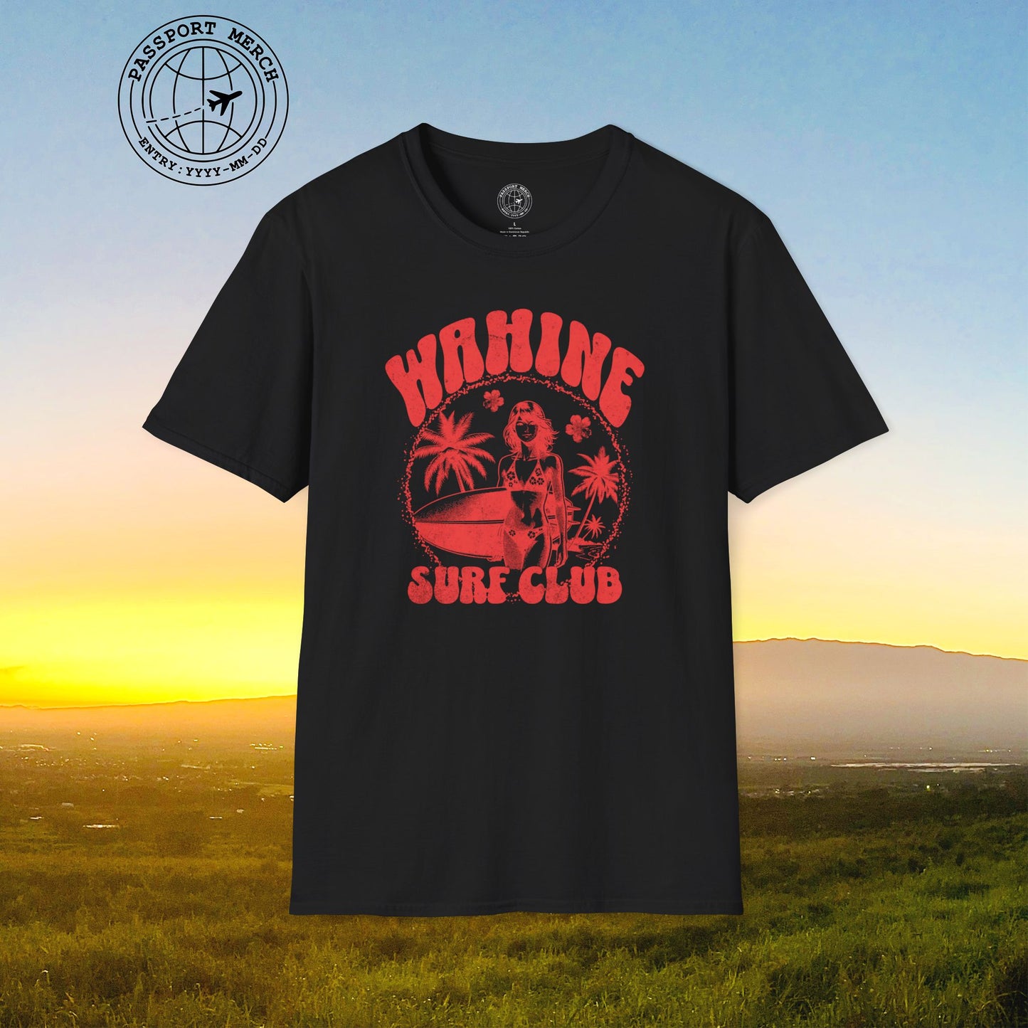 Wahine Surf Club, Hawaii T-Shirt