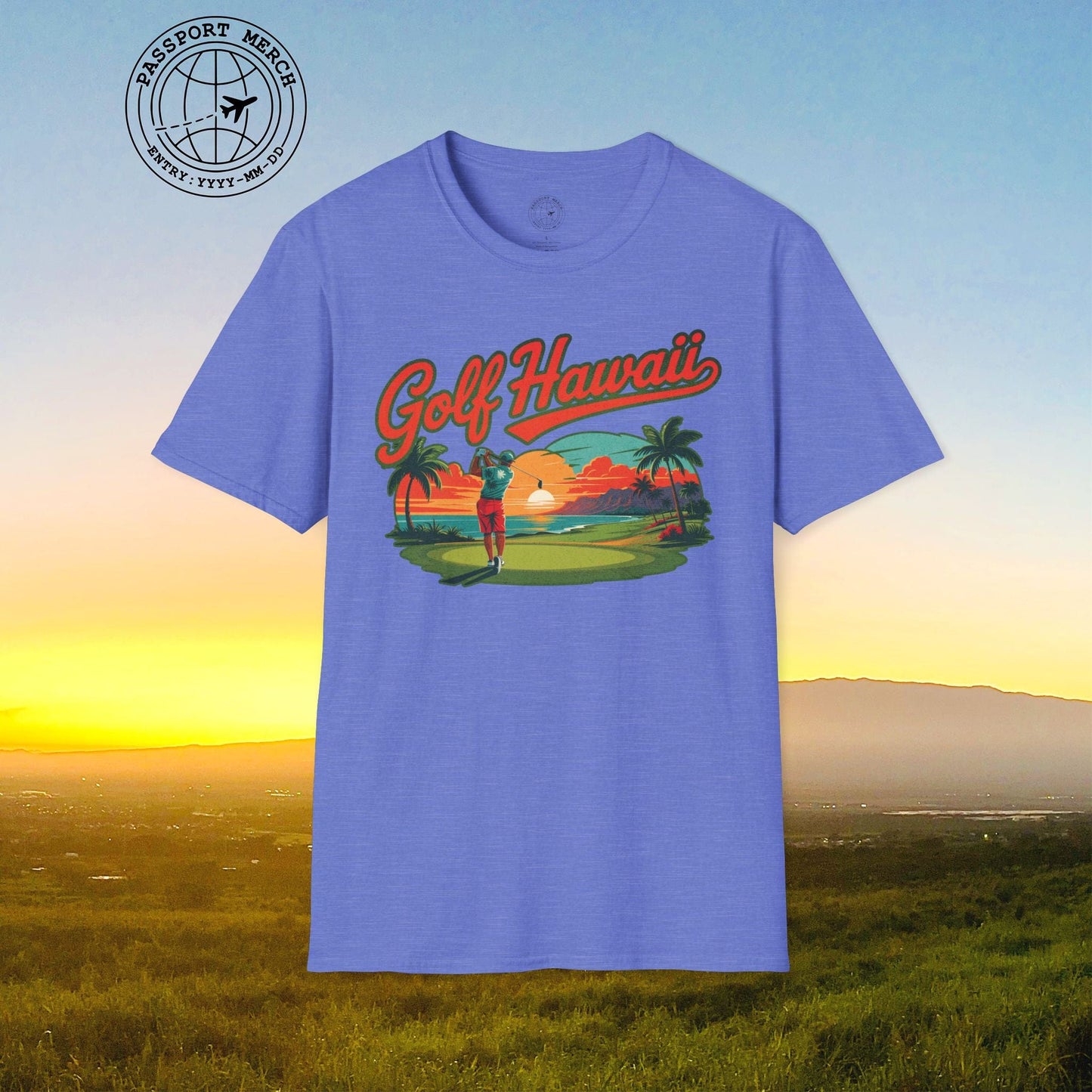 Retro Golf Hawaii T-Shirt