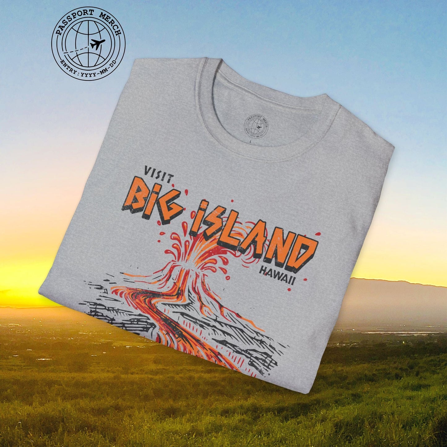 Vintage Visit Big Island, Hawaii T-Shirt