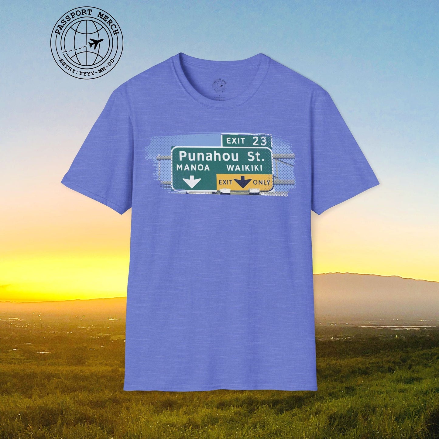 Signs of Wanderlust, Waikiki, Exit Only, Hawaii T-Shirt
