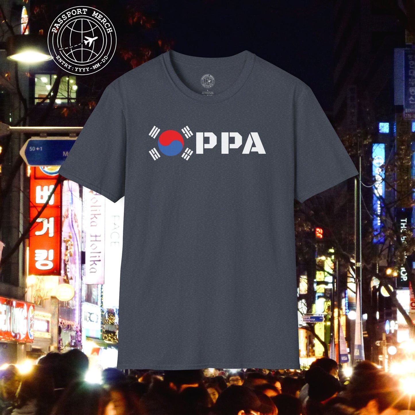 Oppa Flag, Korea T-Shirt