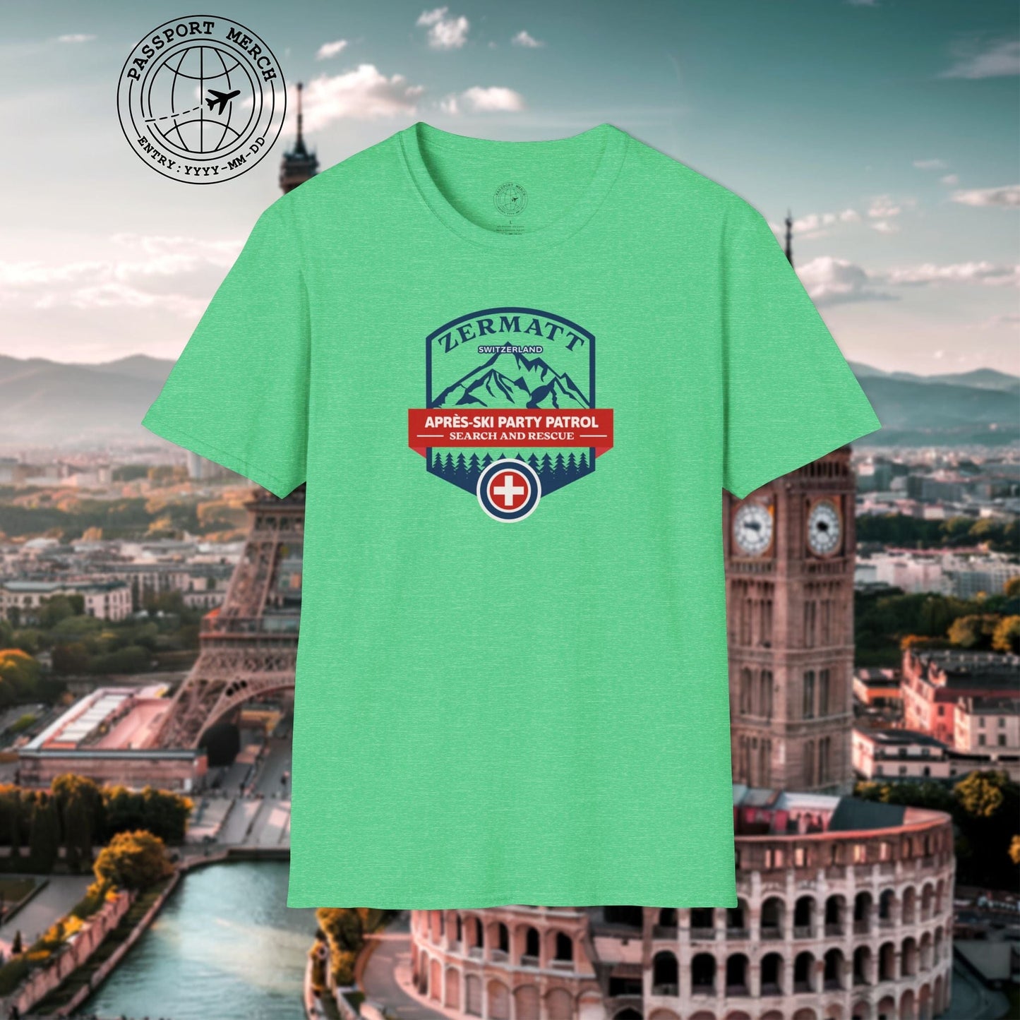 Zermatt Après-Ski Party Patrol Switzerland T-Shirt
