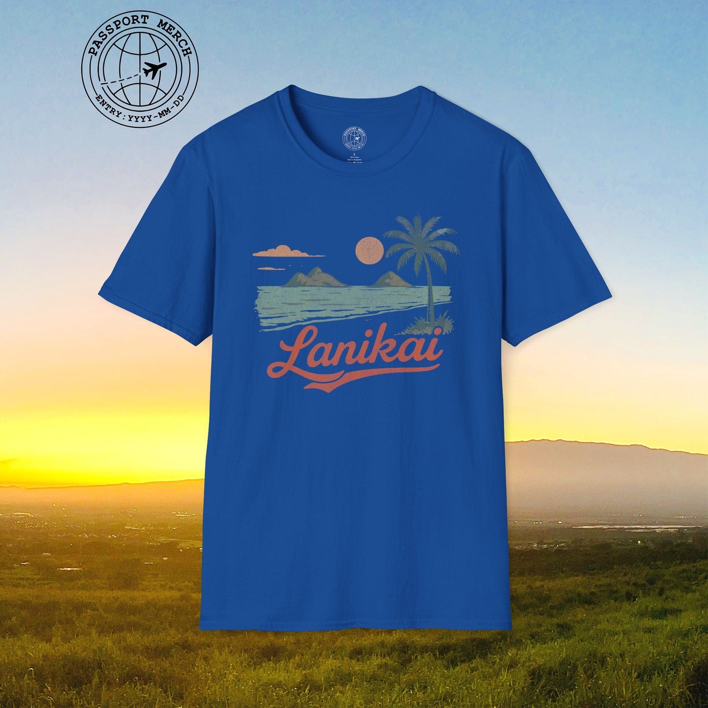 Vintage Lanikai, Oahu, Hawaii T-Shirt