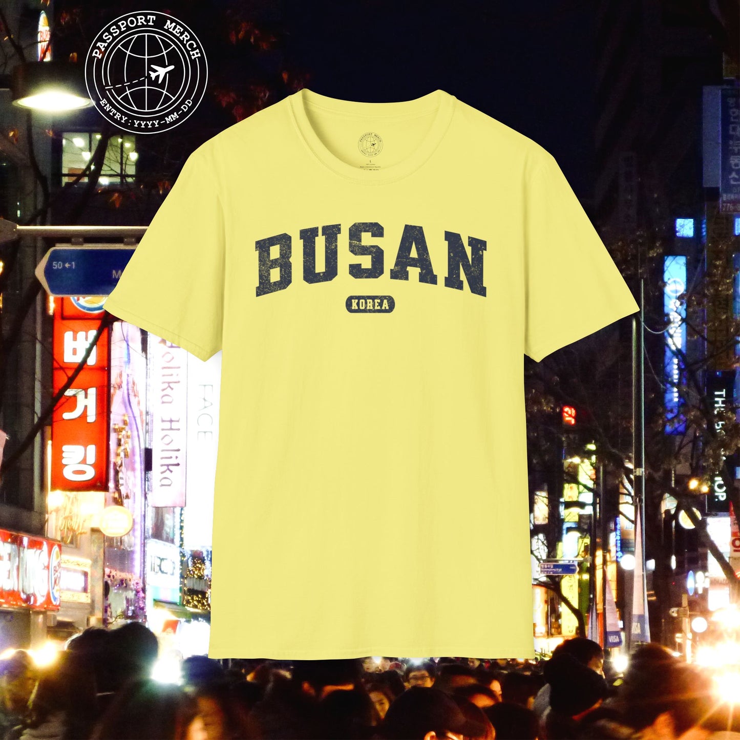 Classic Athletic (Bucket List Edition), Busan, Korea T-Shirt