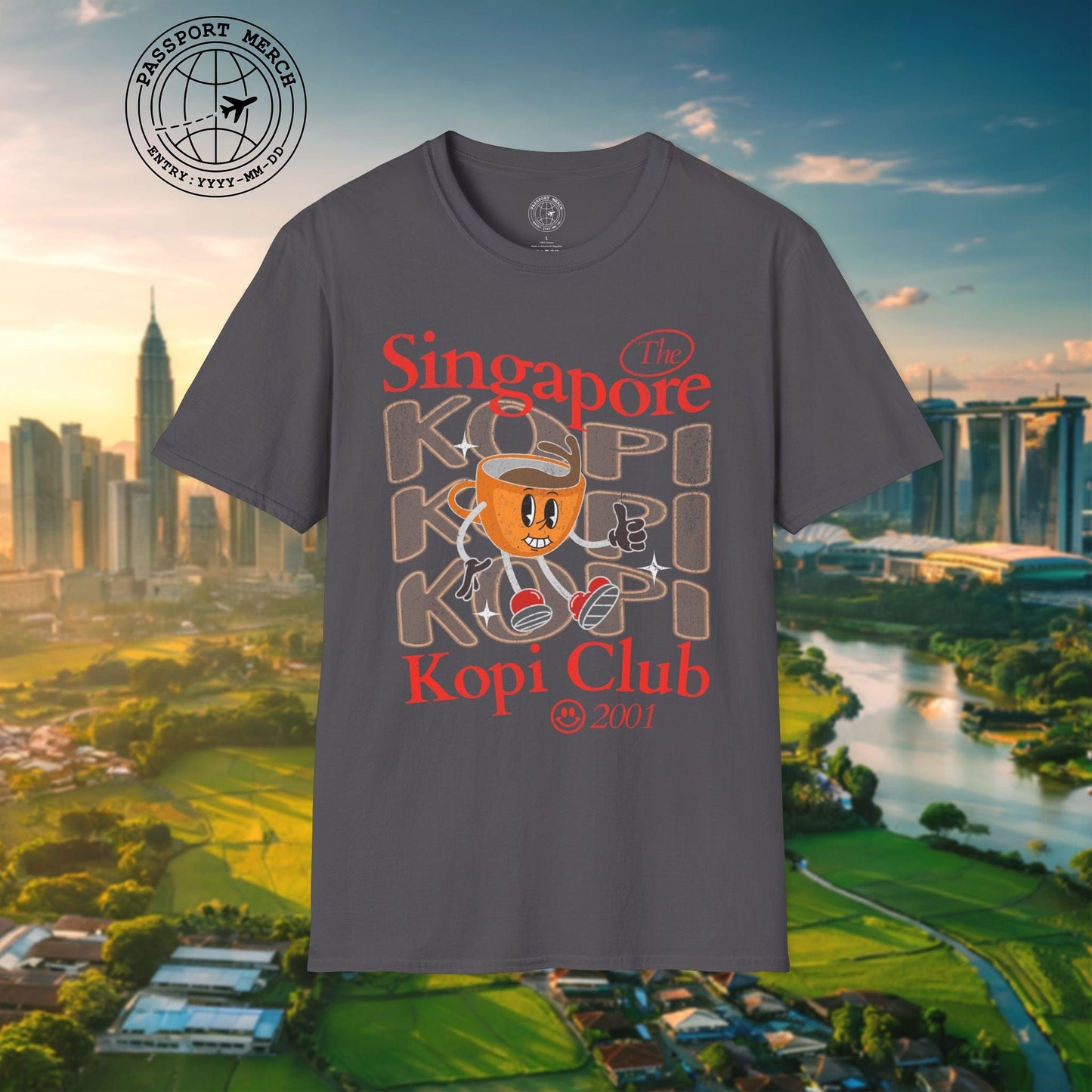 Singapore Kopi Club T-Shirt