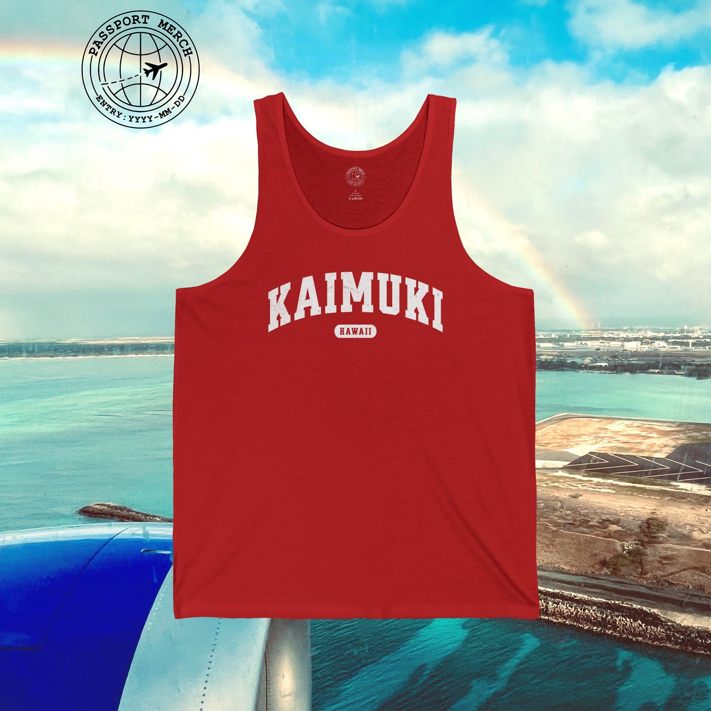 Classic Athletic, Kaimuki, Hawaii (Fan Service) Tank Top