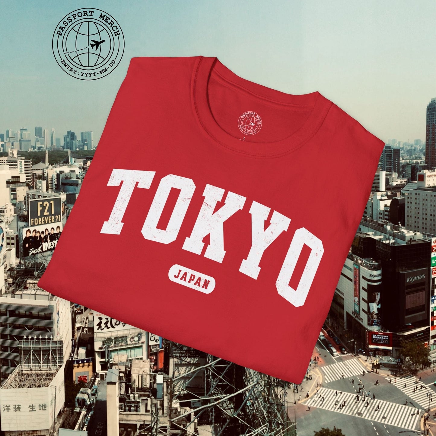 Classic Athletic (Bucket List Edition), Tokyo, Japan T-Shirt