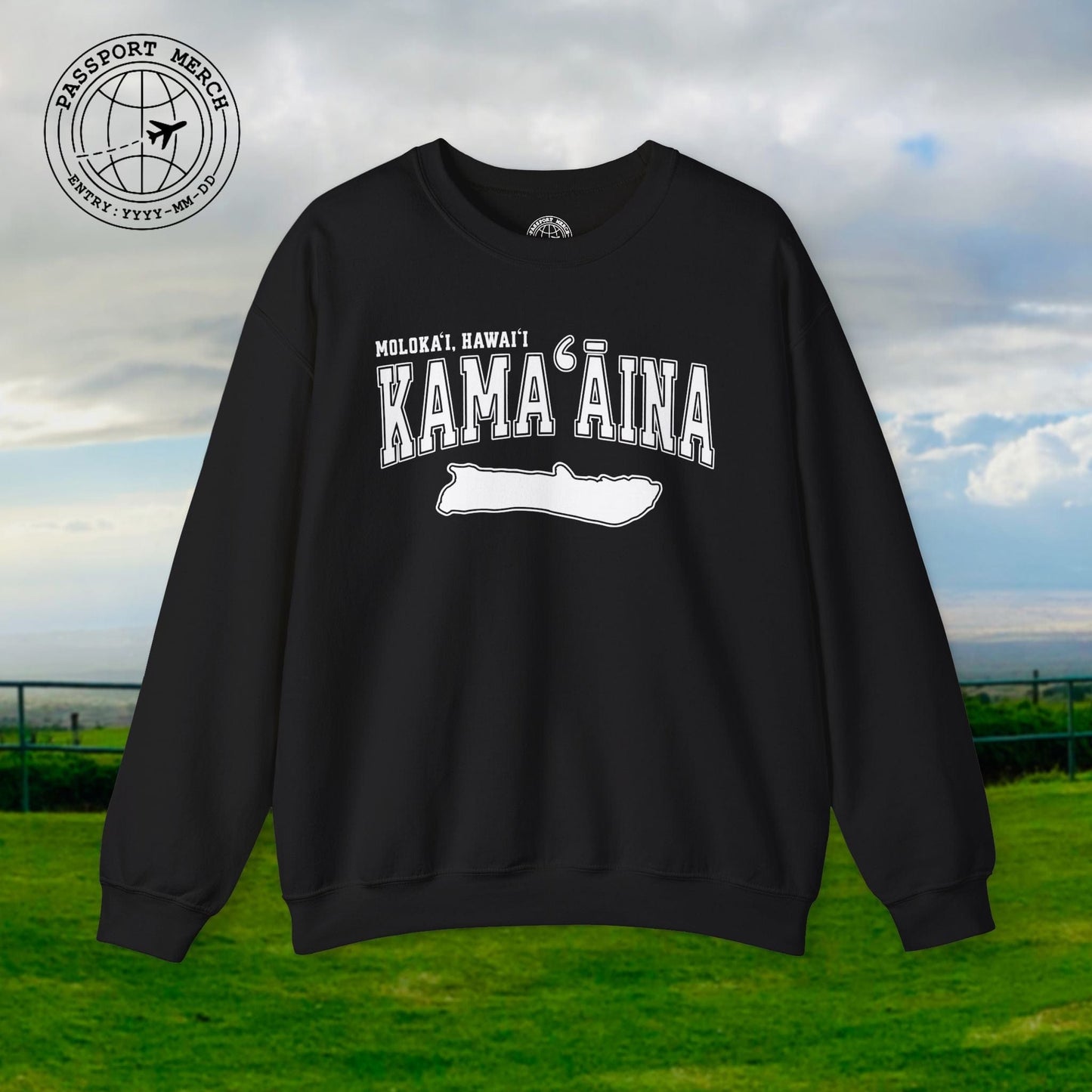 Classic University (Kamaaina Edition), Molokai, Hawaii Crewneck