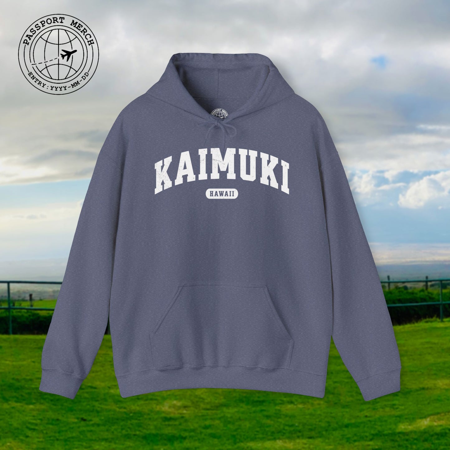 Classic Athletic, Kaimuki, Hawaii (Fan Service) Hoodie