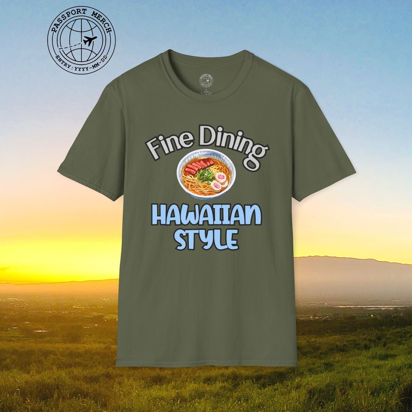 Saimin Fine Dining Hawaiian Style T-Shirt