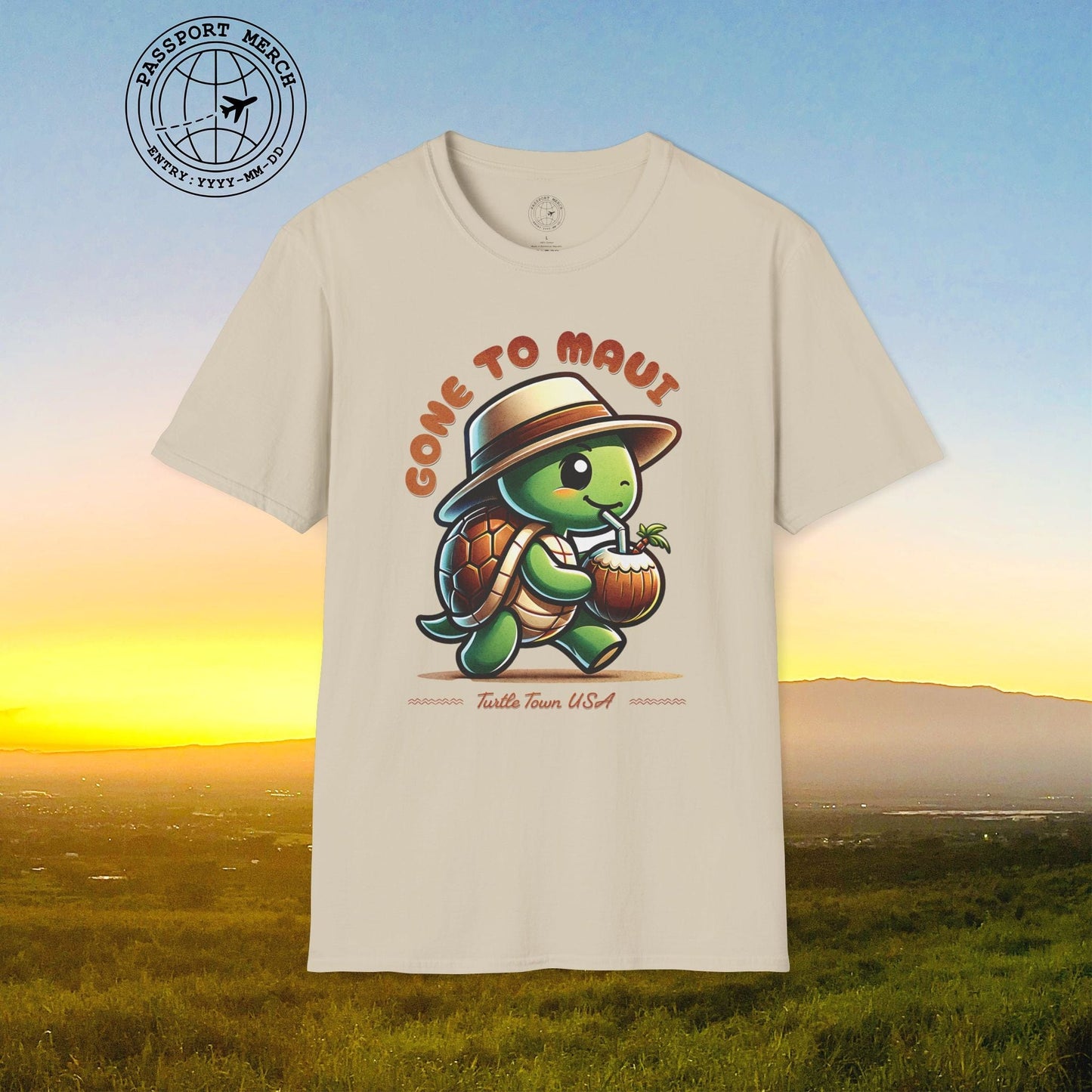 Gone to Maui, Turtle Town Hawaii T-Shirt