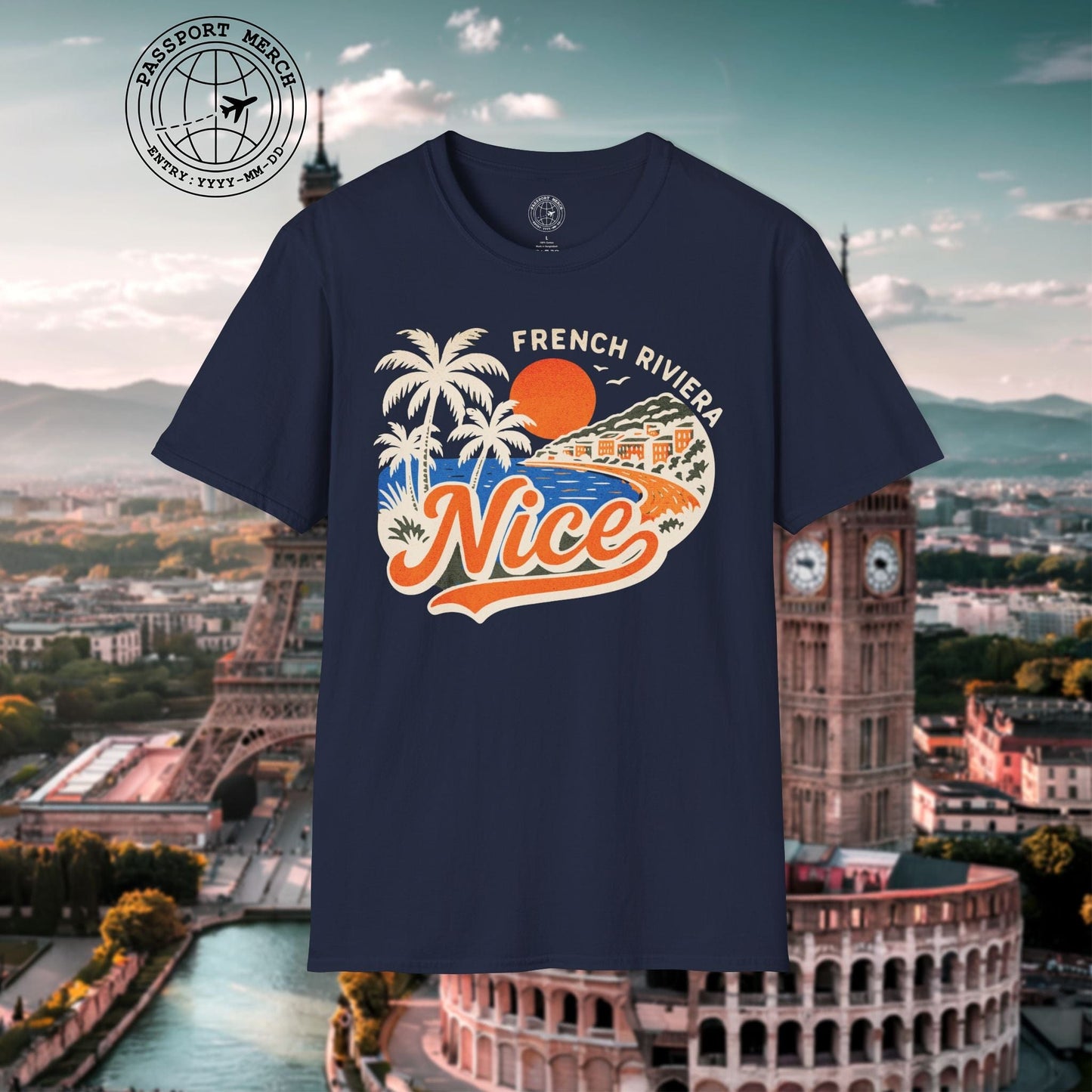 Nice, France - 80's Vintage T-Shirt