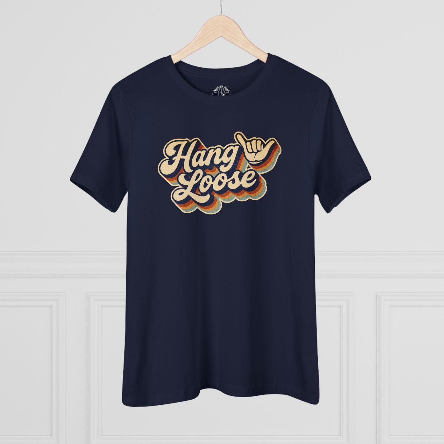 Classic 70s, Hang Loose, Hawaii, Womens Fit T-Shirt