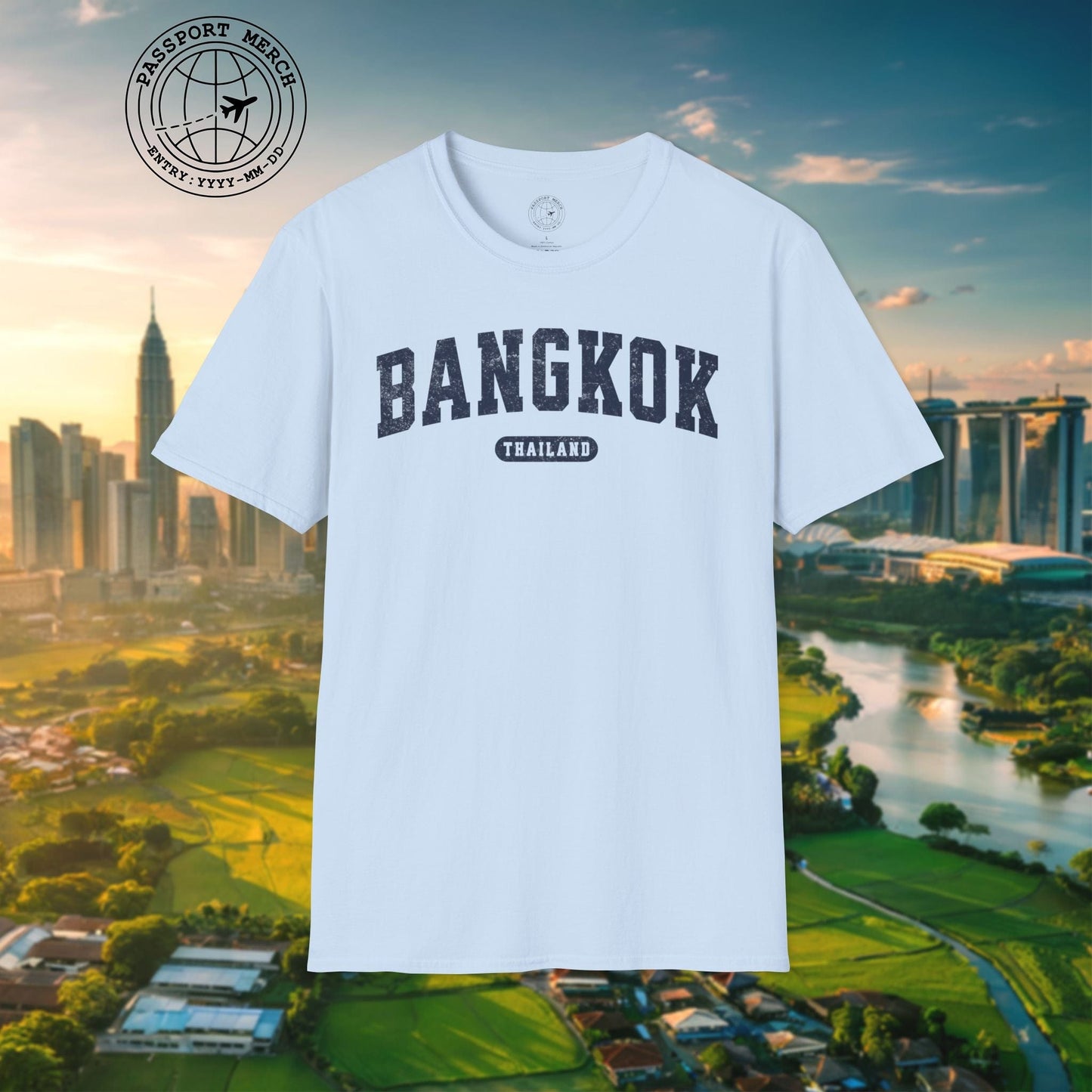 Classic Athletic (Bucket List Edition), Bangkok, Thailand T-Shirt