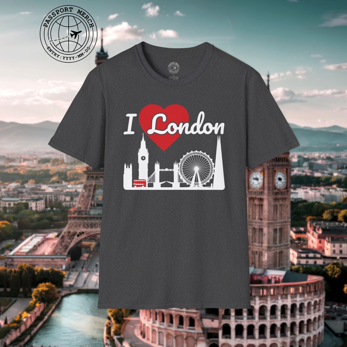 I Heart London England UK T-Shirt
