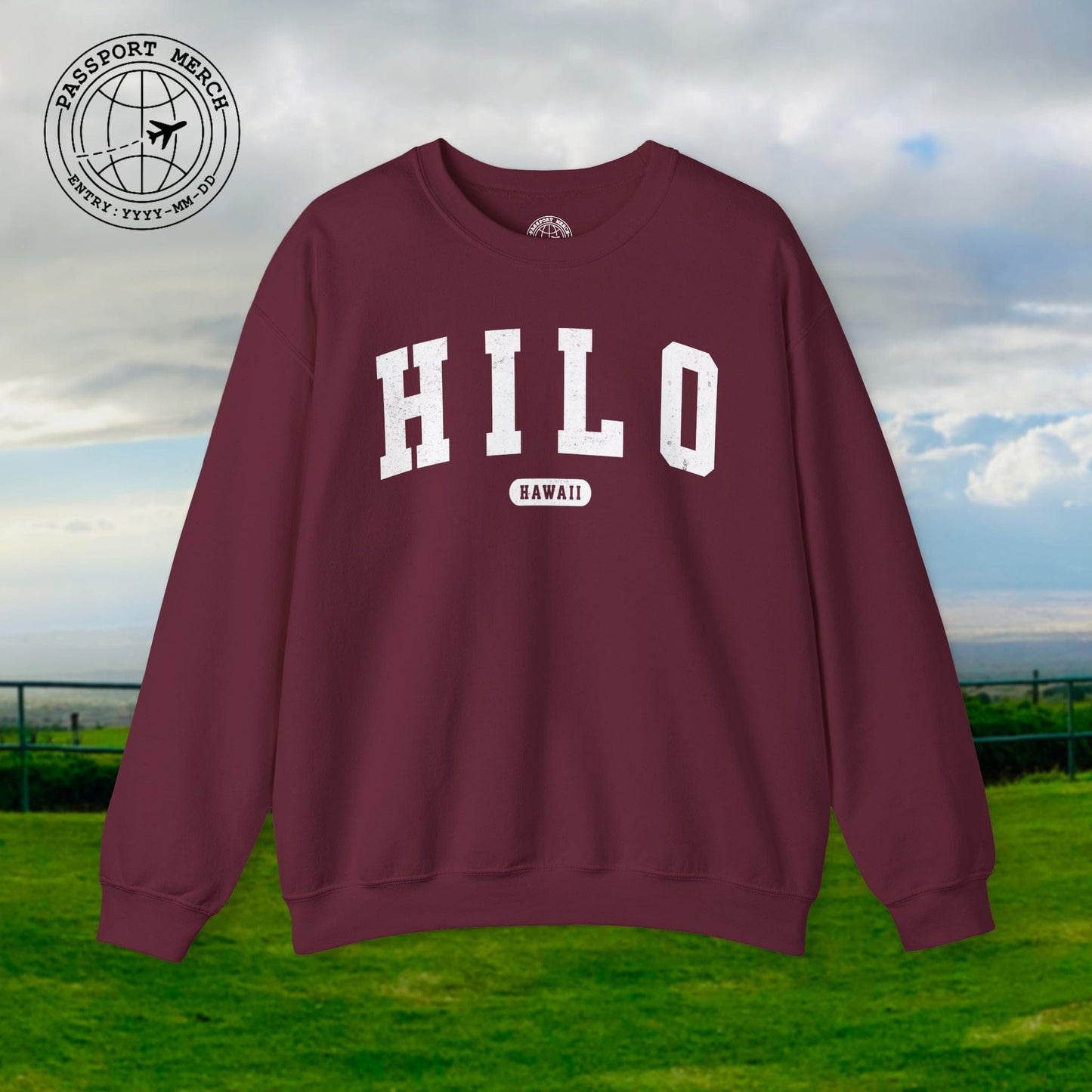 Classic Athletic, Hilo, Hawaii (Fan Service) Crewneck