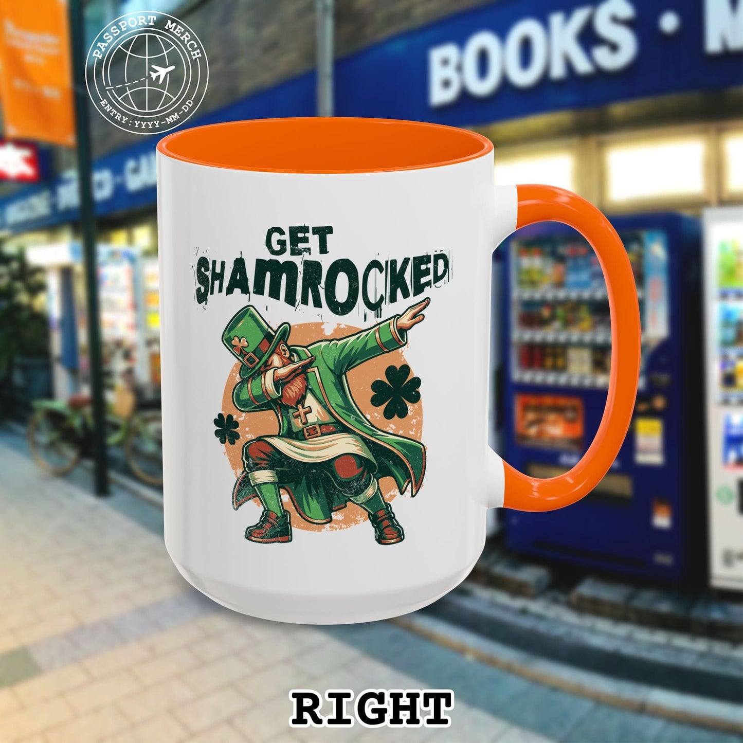 Get Shamrocked, Ireland 15oz Mug