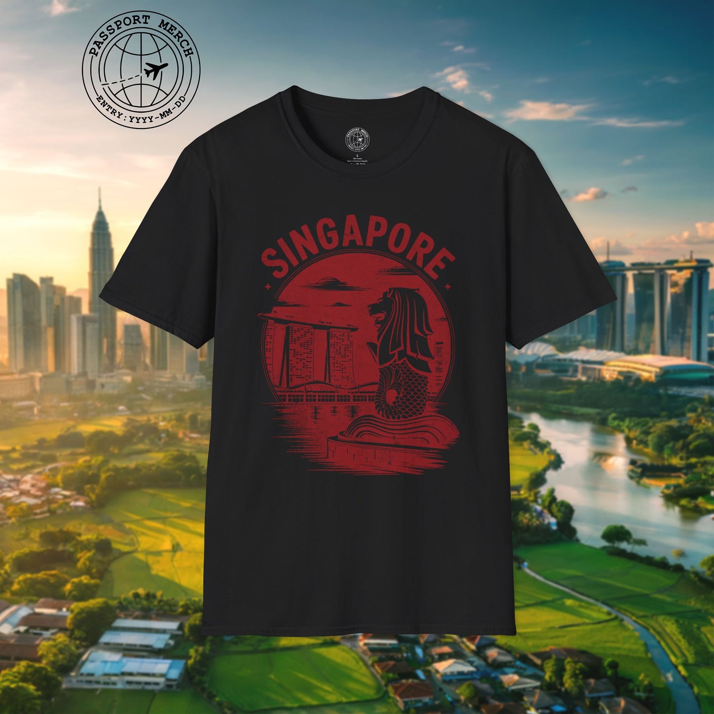 Vintage Singapore Merlion T-Shirt