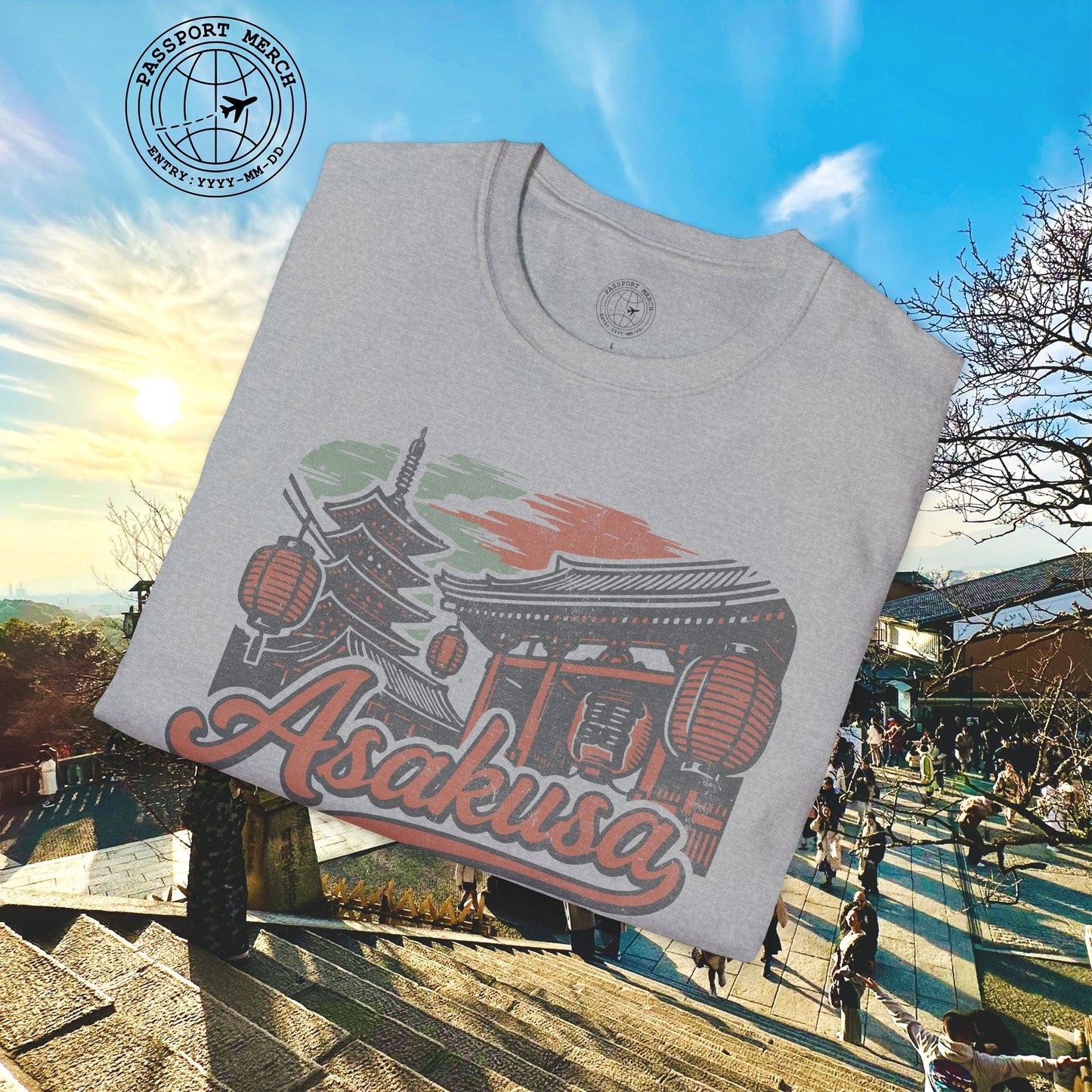 Asakusa, Japan - 80's Vintage T-Shirt