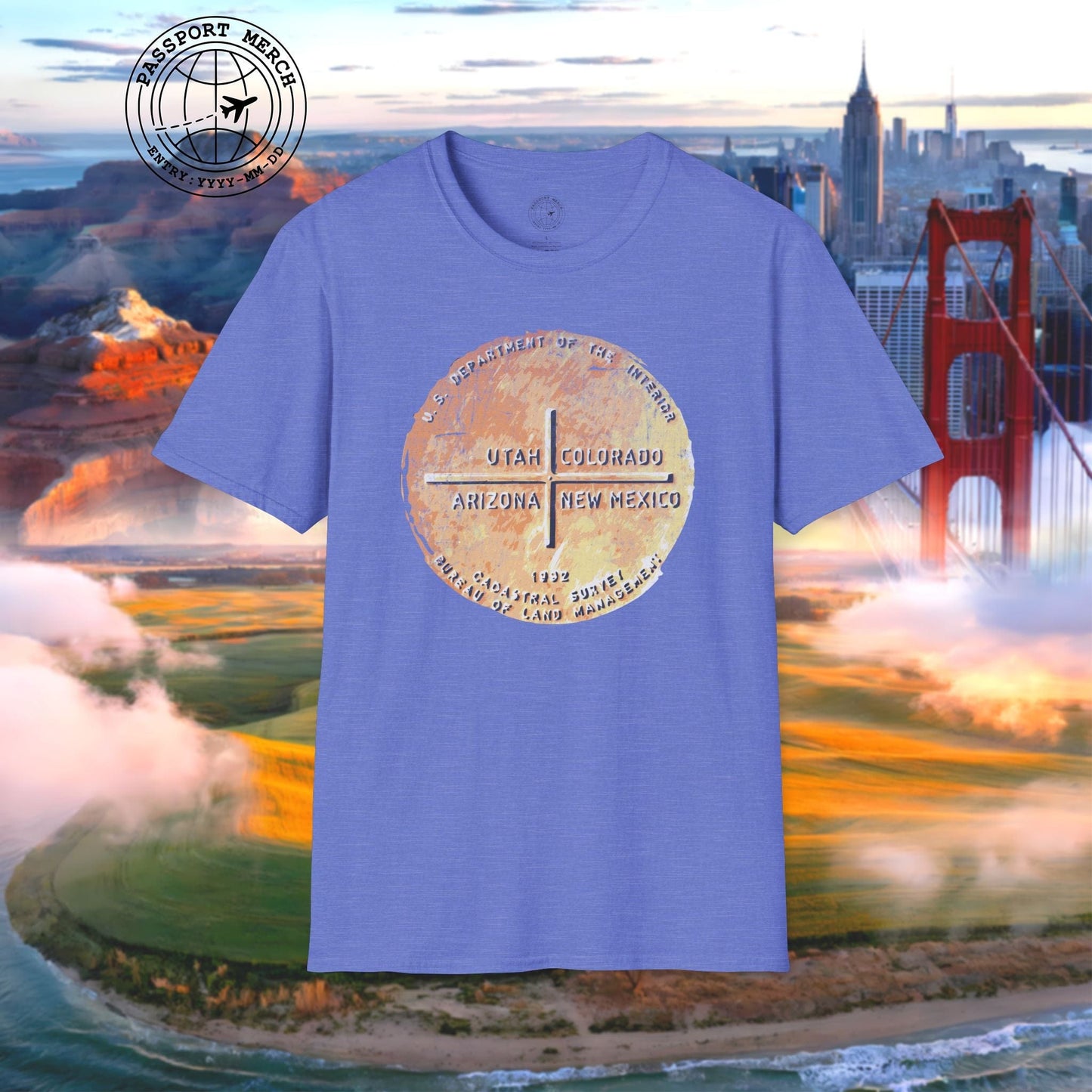 Four Corners - Utah, Colorado, Arizona, New Mexico T-Shirt