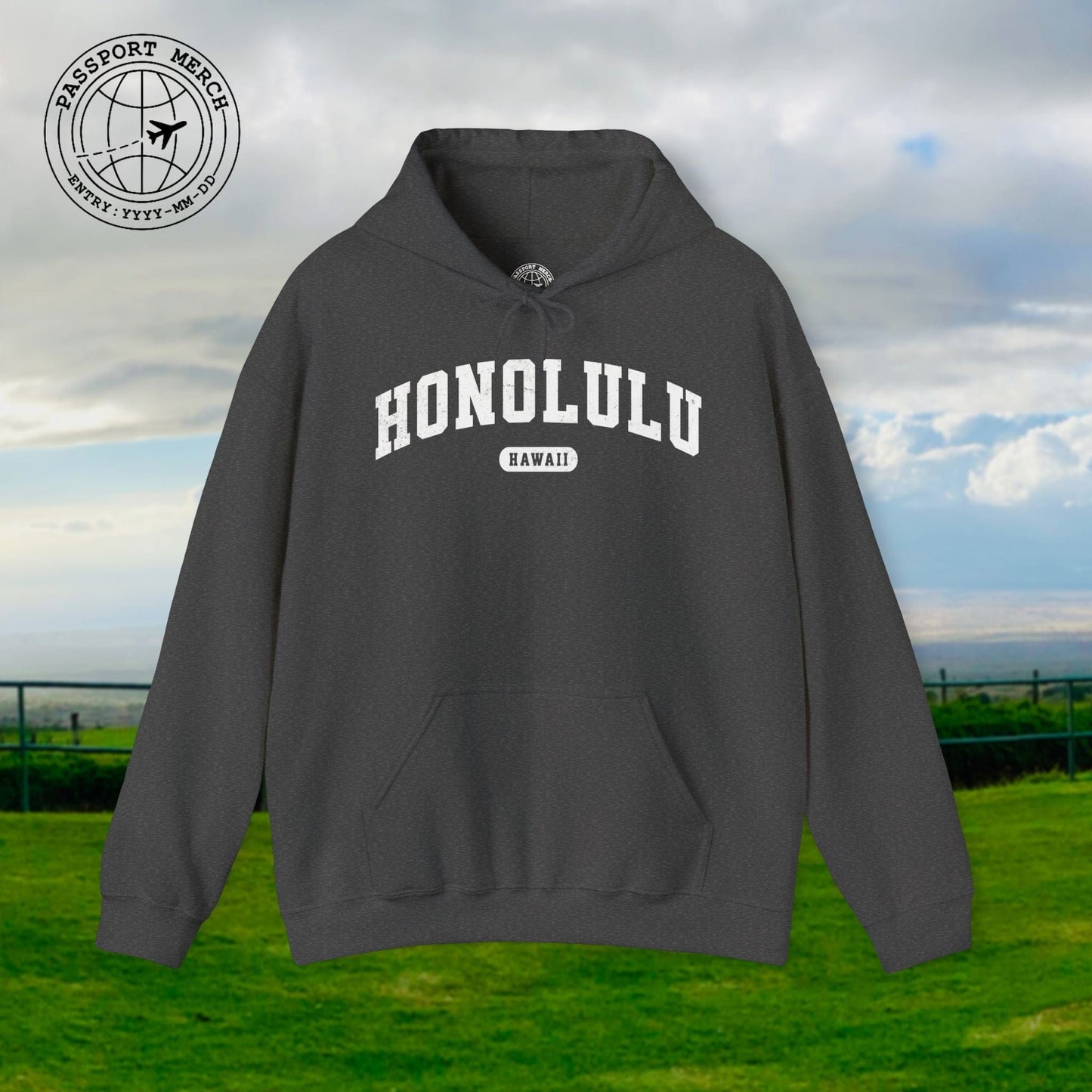 Classic Athletic, Honolulu, Hawaii (Fan Service) Hoodie