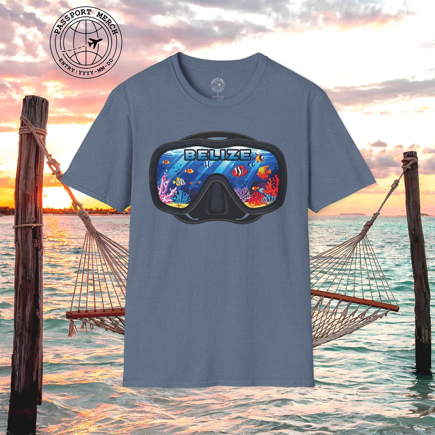 Underwater Reflections of Belize T-Shirt