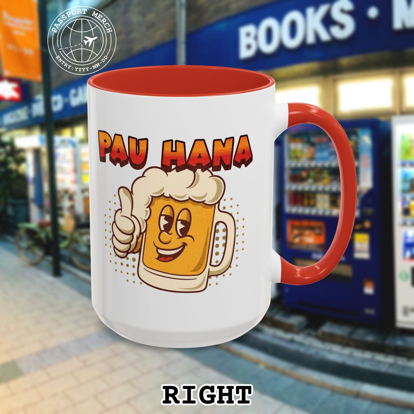 Pau Hana Beer, Hawaii 15oz Mug