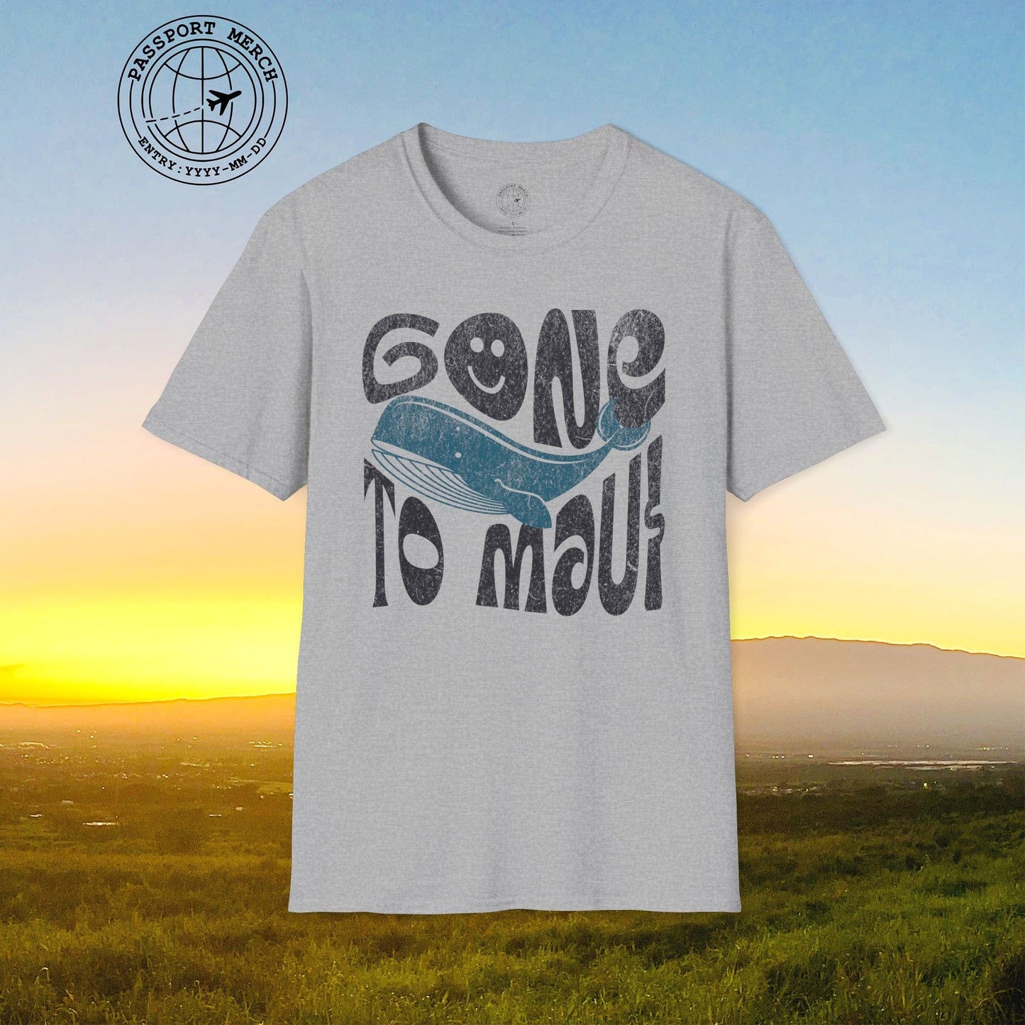Gone to Maui, Whale Season, Hawaii T-Shirt
